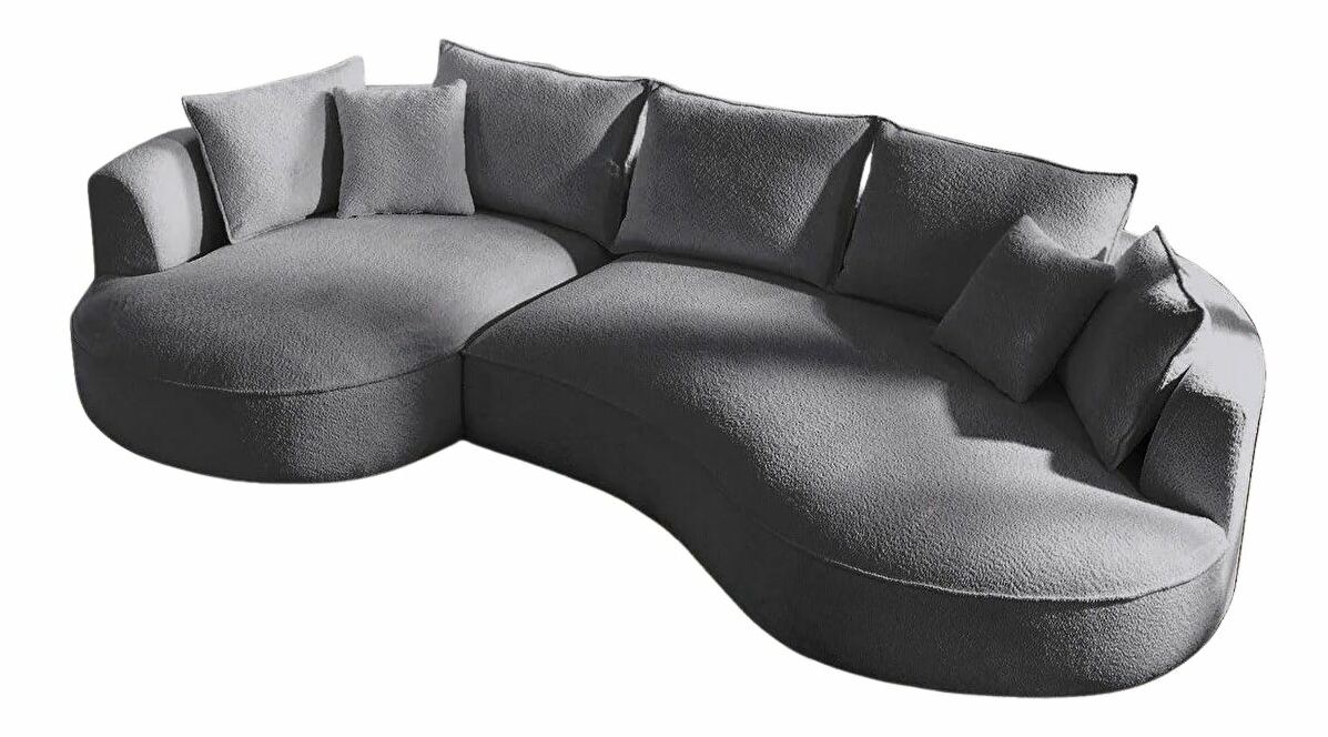 Rohová sedačka Vendy (šedá) (L)