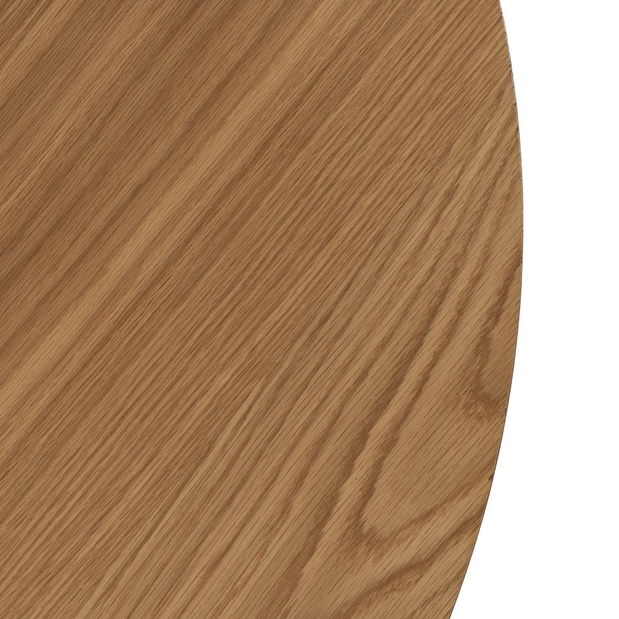 Jídelní set Licita (dub zlatý + černá) (pro 4 osoby)