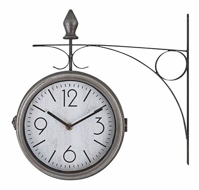 Nástěnné hodiny ø 22 cm Reem (stříbrná)