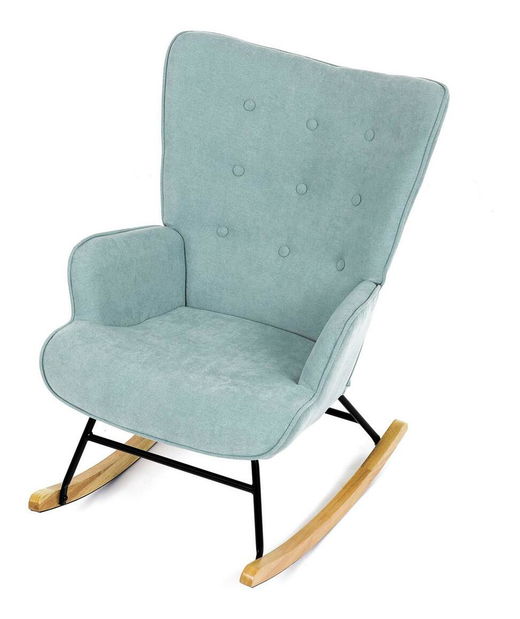 Houpací křeslo Avisaban (světlomodrá)