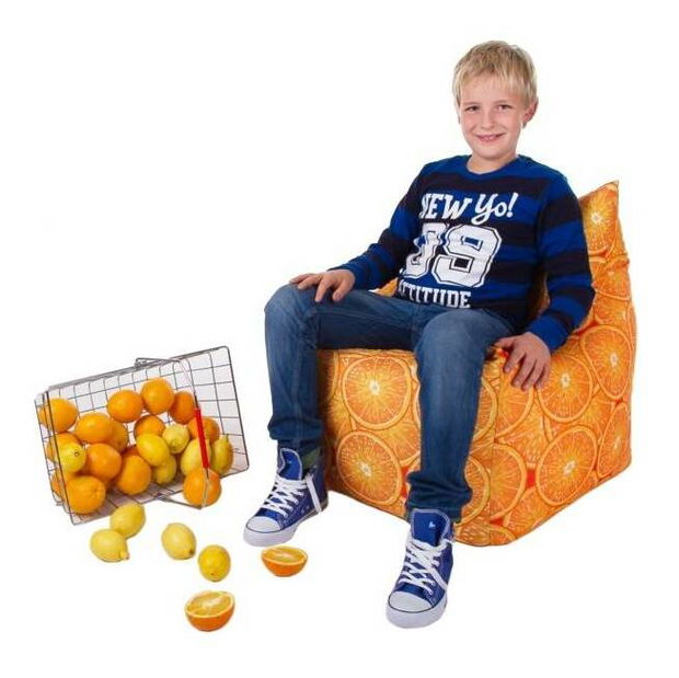 Sedací pytel Roxana XXL (oranžová)