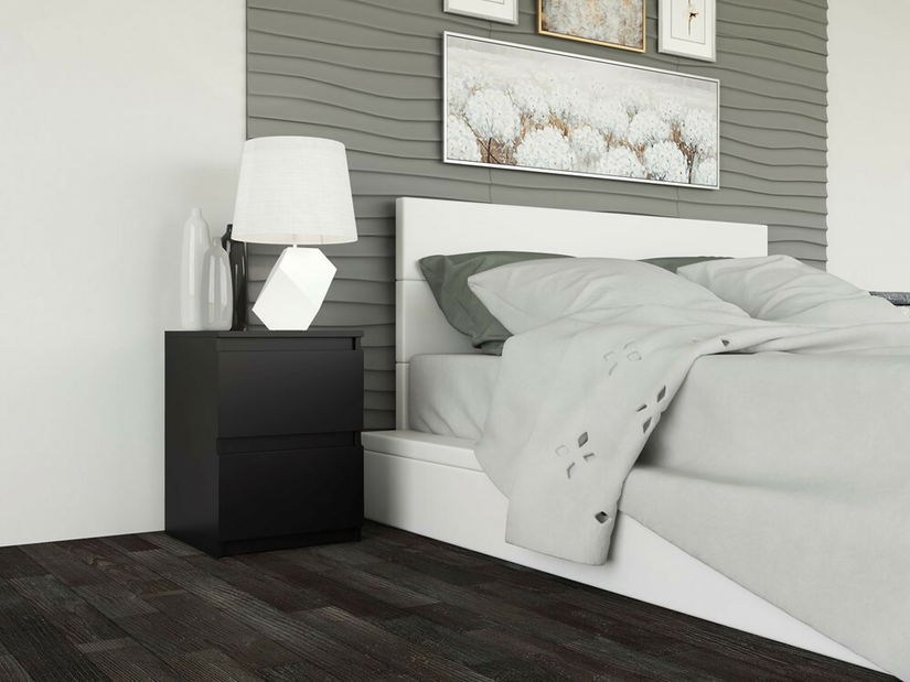 Noční stolek Musecalo 2 (černá)