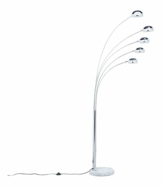 Stojanové svítidlo Fiditi (stříbrná)