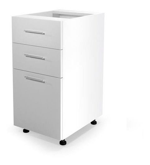 Dolní kuchyňská skříňka Verlene 40/82 (bílá)