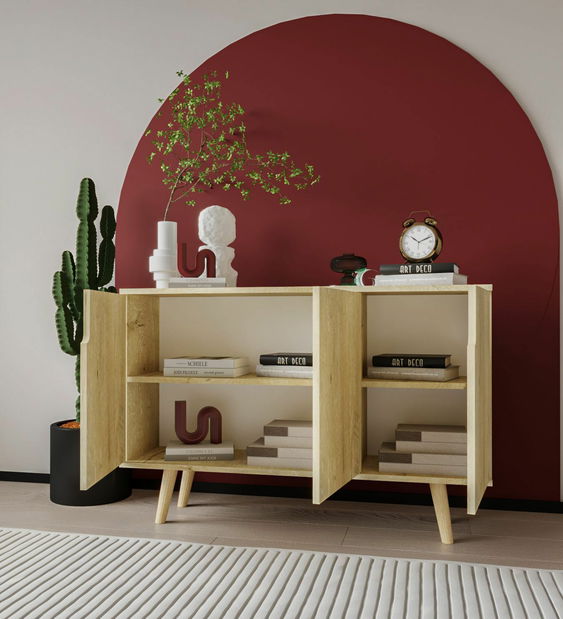 Skříňka Veria (bílá)