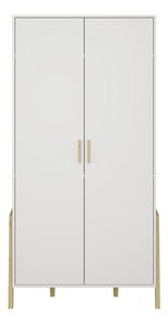 Šatní skříň Berry (bílá)