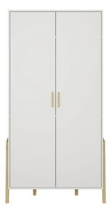 Šatní skříň Berry (bílá)