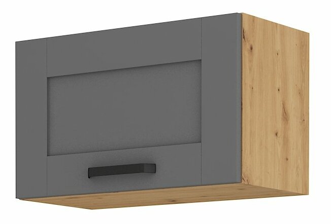 Horní kuchyňská skříňka Lucid 60 GU 36 1F (dub artisan + dustgrey)