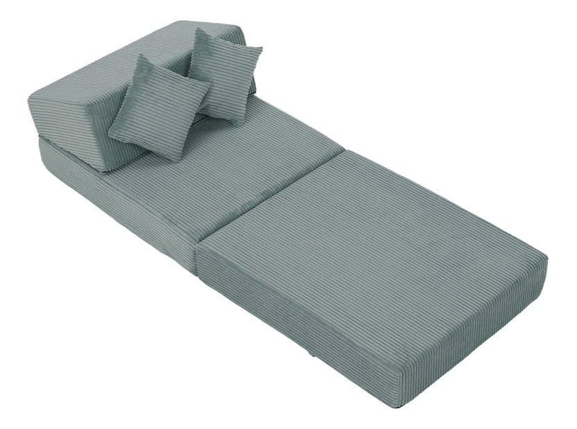 Rozkládací křeslo Plantearan (mentol)