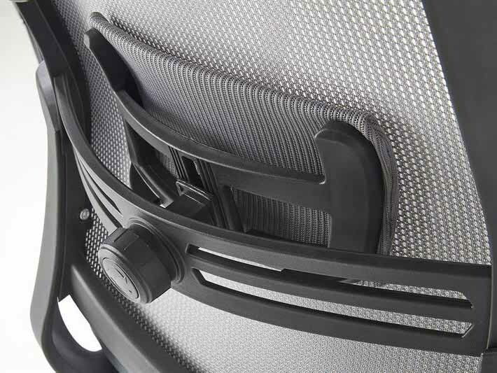 Kancelářské křeslo Aretta (černá + šedá)