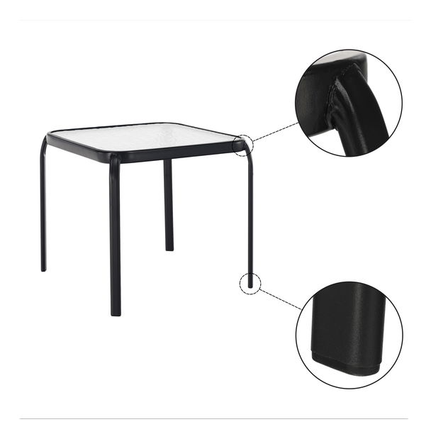 Příruční stolek Ramil (černá)