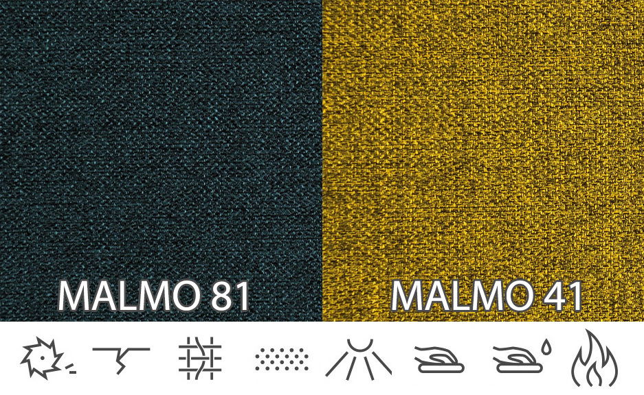 Rohová sedací souprava Maureen (šedá + žlutá) (L)