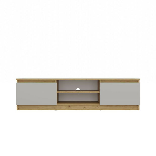 TV skříňka Musecalo 140 (dub artisan + kašmír)