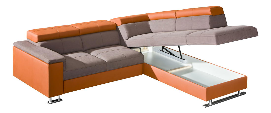 Rohová sedací souprava Borden 1 (P)