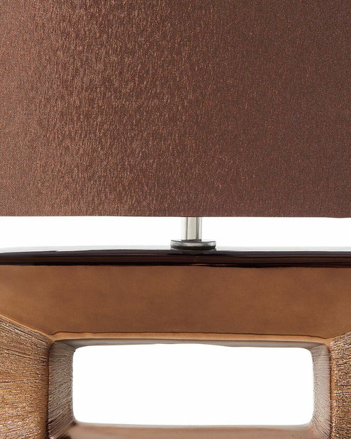 Stolní lampa Onver (hnědá)