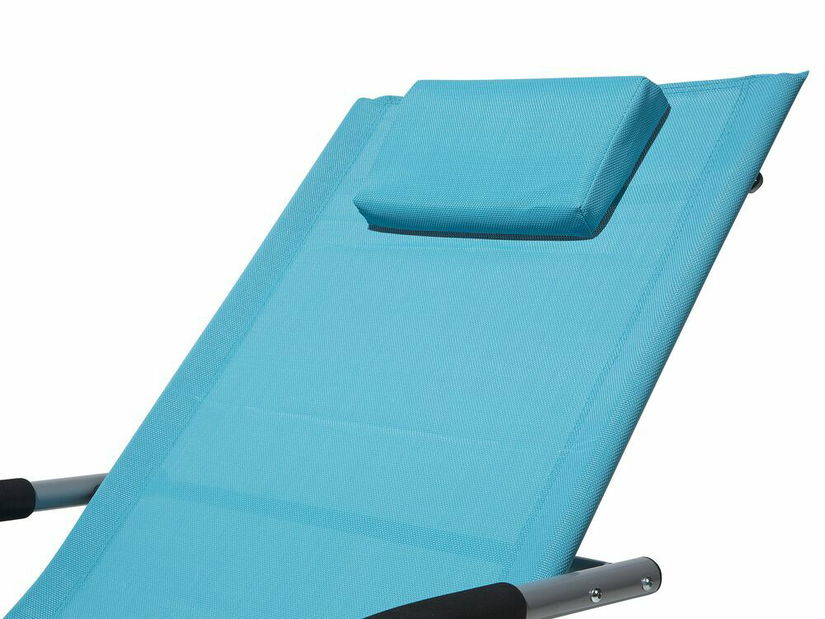 Zahradní lehátko Carro (tyrkysová)