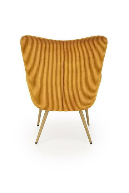 Křeslo Amario (hořčicová)