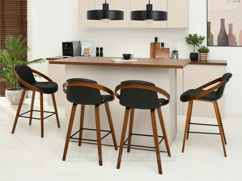 Židle Lila H (ořech tmavý + ořech)