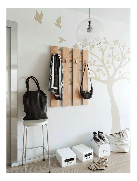 Věšákový panel Katyro buk