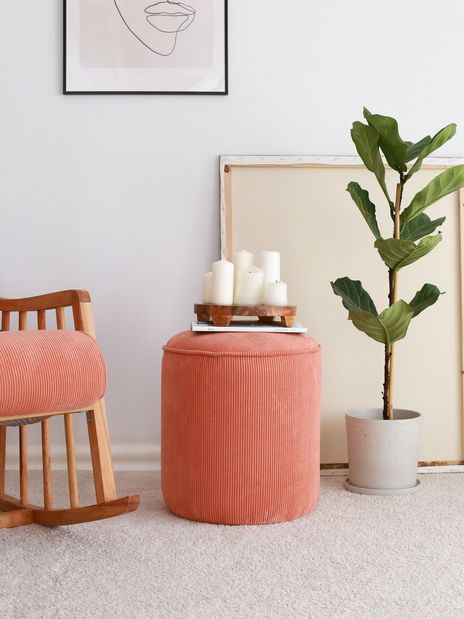 Taburetka Tedelezza (korálová)