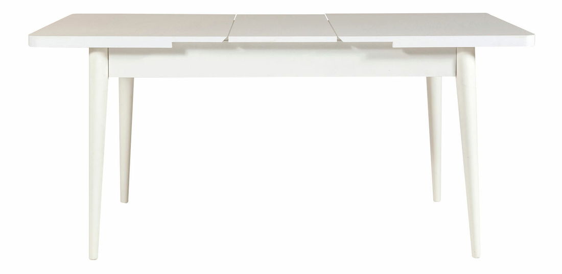 Jídelní set Vlasta 1 (bílá + tmavě modrá) (pro 4 osoby)