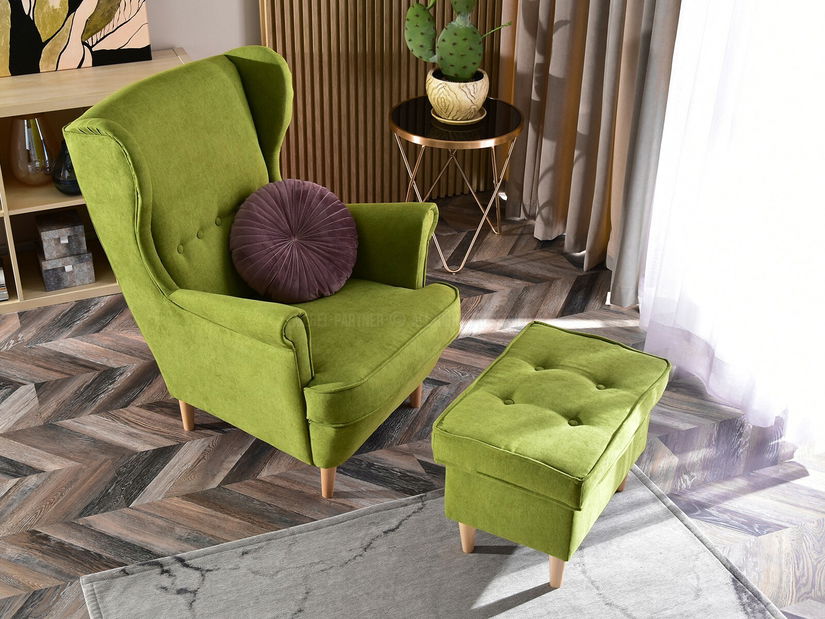 Relaxační křeslo Margis (buk)