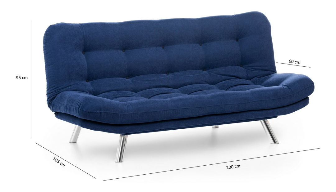 Třísedačka Mishike 2 (Tmavá modrá)