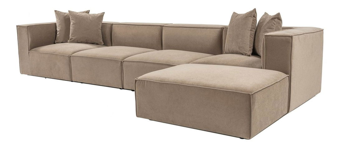 Rohová sedačka Soraketta (cappuccino)