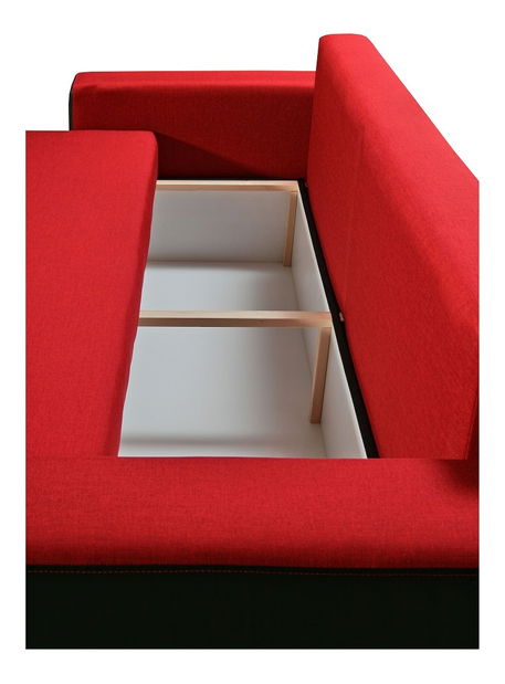 Pohovka Lavenda (béžová + černá)