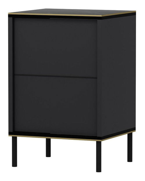 Noční stolek Iris (antracit)