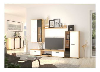 Obývací pokoj Saul 1 (dub artisan + bílá)