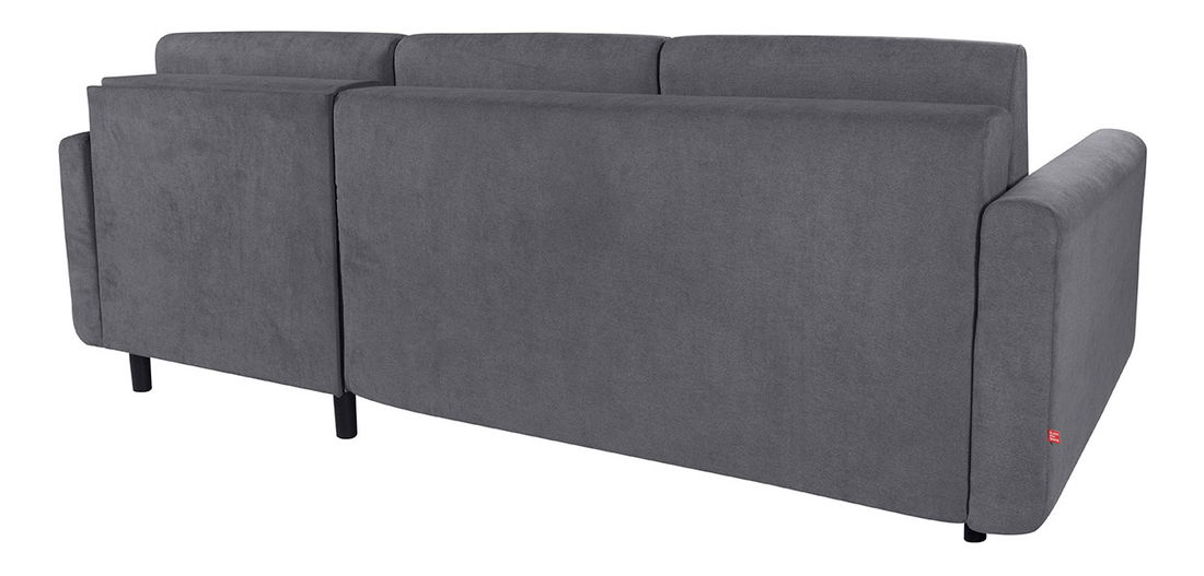 Rohová sedací souprava BRW Feliz Lux 3DL.URC (šedá) (P)