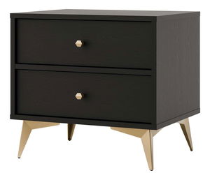 Noční stolek Tokyna (černá)