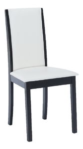 Jídelní židle Verni New (wenge + bílá)