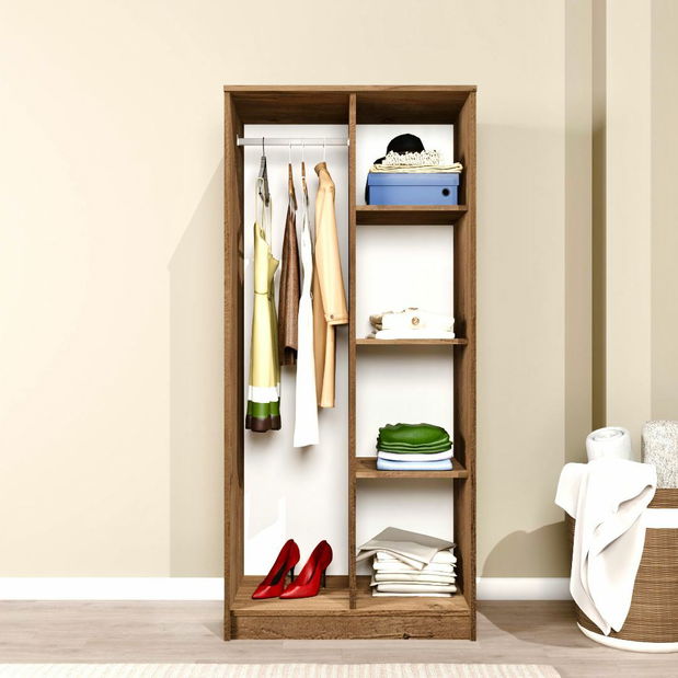 Šatní skříň Kentucky A (borovice atlantická)