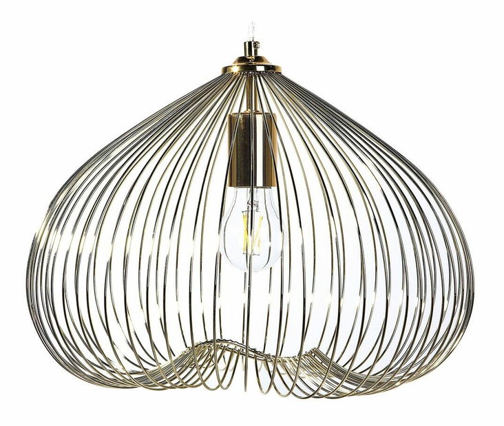 Závěsná lampa Torato (zlatá)