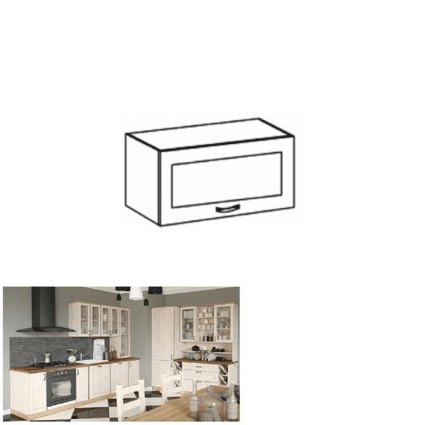 Horní kuchyňská skříňka nad digestoř Regnar G60KSN