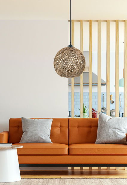 Stropní svítidlo Clamonerta 2 (černá + hnědá)