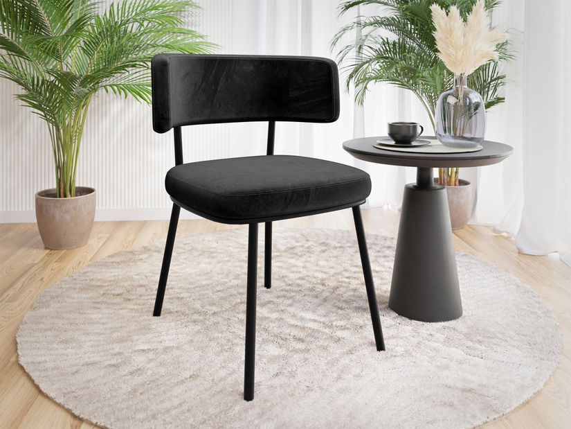 Jídelní židle Sorossa (tmavě šedá + černá)