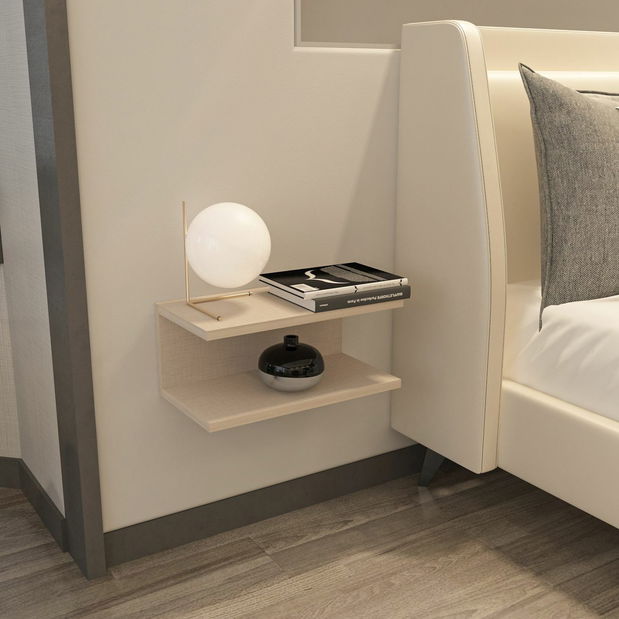 Noční stolek Ramondes (béžová)