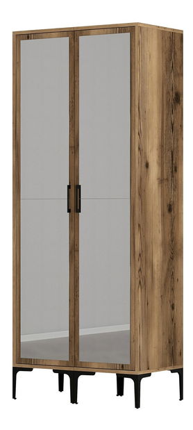 Šatní skříň Kiara RR (ořech)