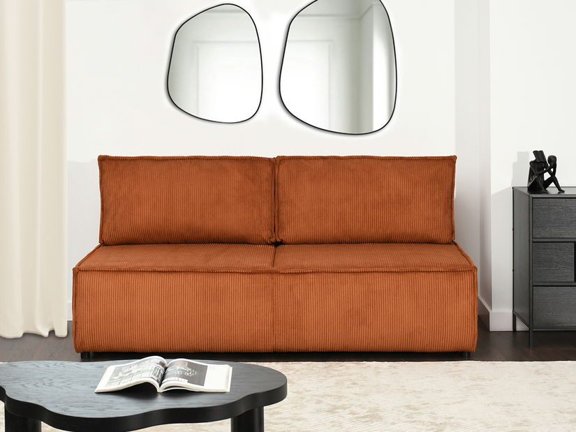 Pohovka dvousedačka Nazismo (černá)