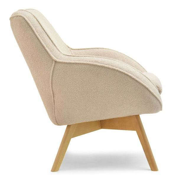 Designové křeslo Merch (béžová)