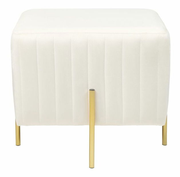 Taburetka Darlene (bílá)