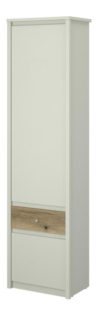 Policová skříň Kodro (kašmír + dub evoke)