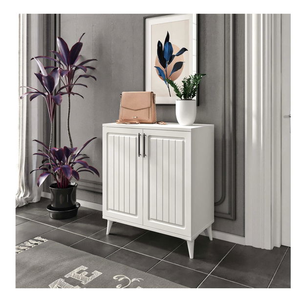 Botník botníku Puvite (bílá)