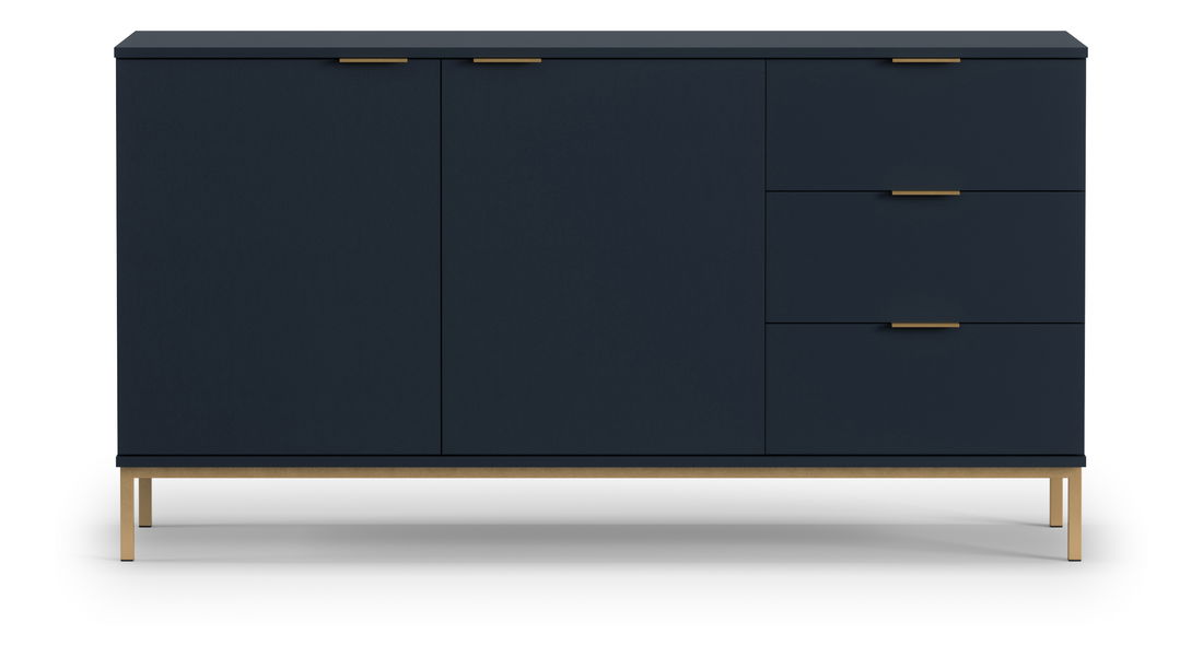 Komoda Punta K2D3SZ (grafit)