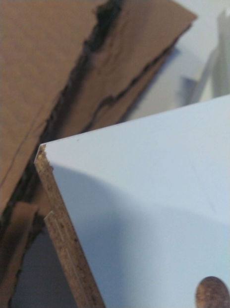 Konferenční stolek Bunuto (bílá + černá) *bazár *bazar