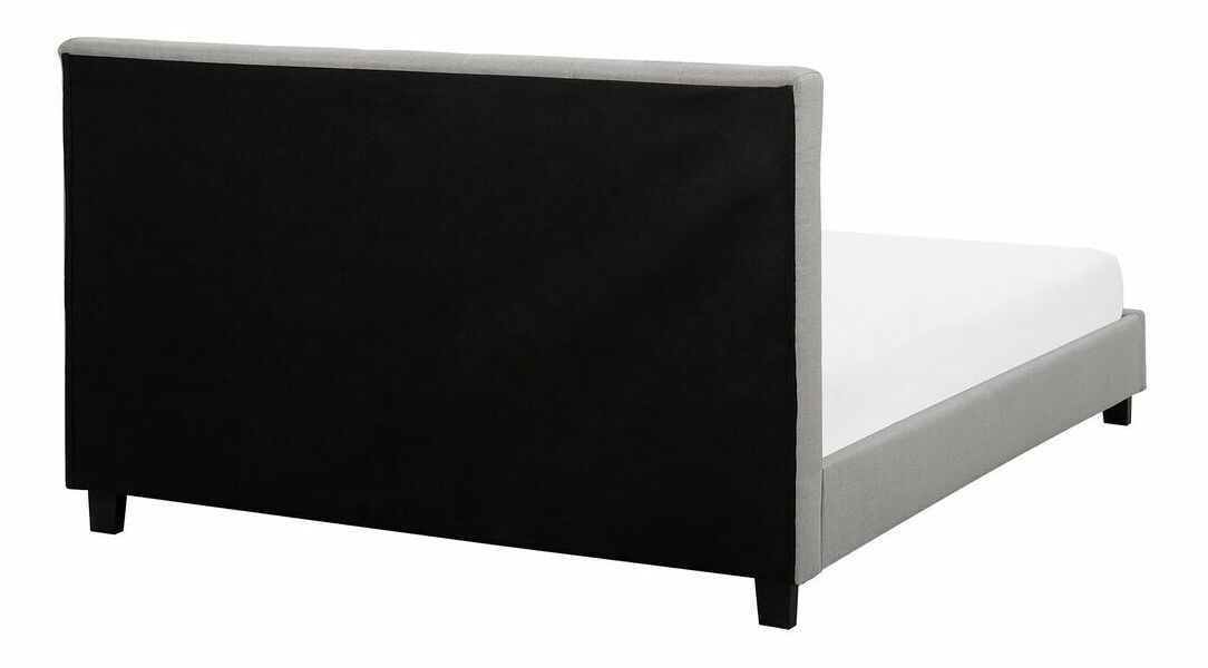 Manželská postel 180 cm ROLLA (s roštem) (světle šedá)