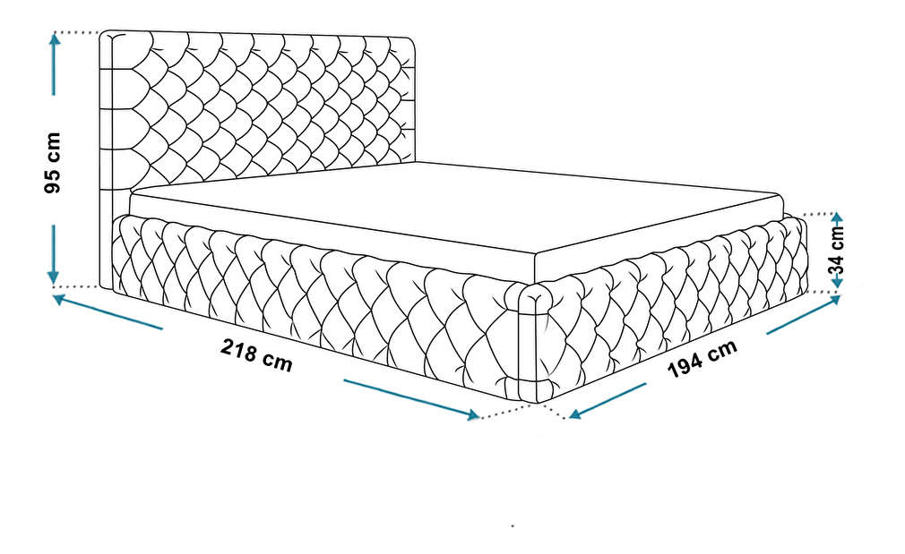 Jednolůžková postel Borel 3 120 cm (tmavě zelená) (s taštičkovými pružinami a úl. prostorem)